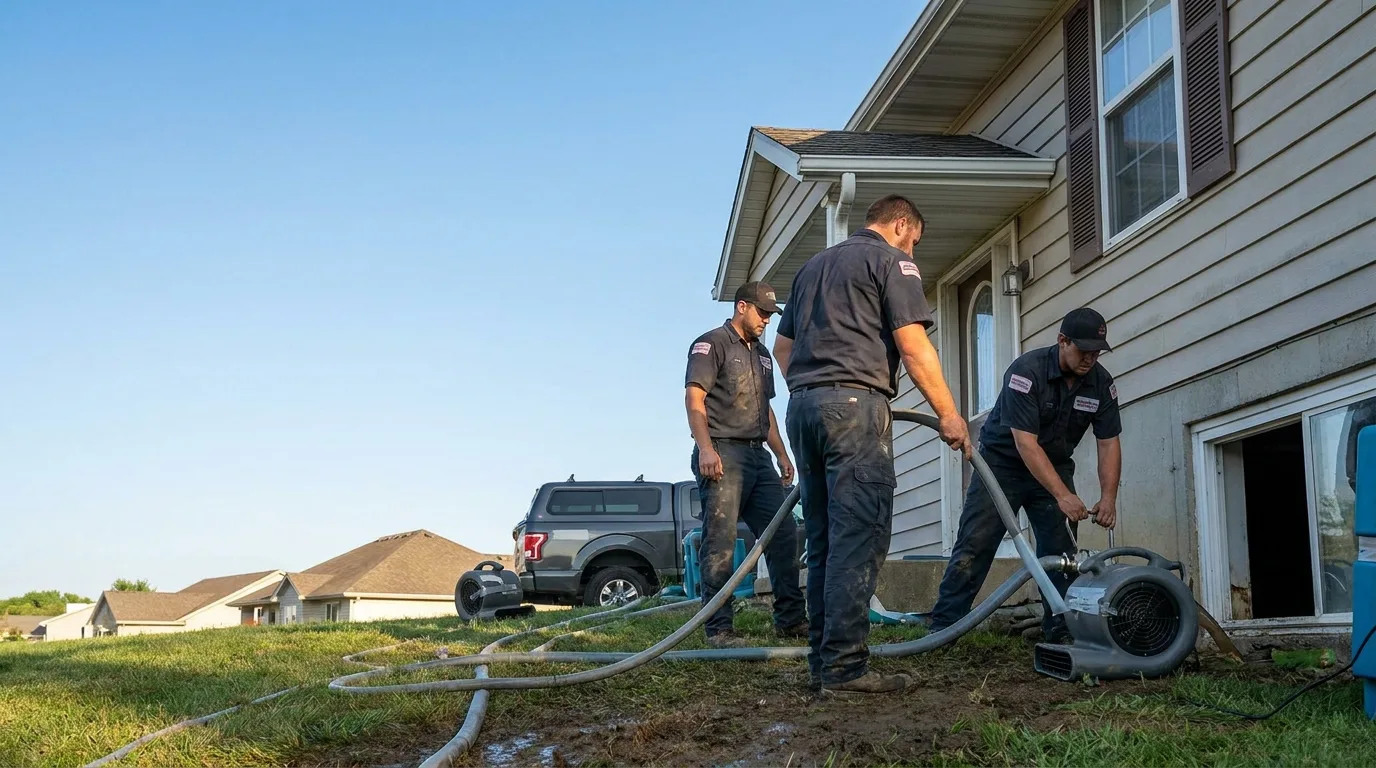 Water Removal in Poteau, OK near me
